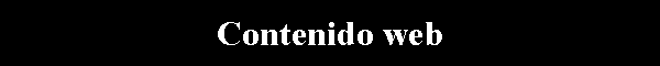 Contenido web